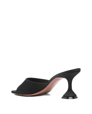 Amina Muaddi Lupita square-toe sandals - Black - サムネイル3
