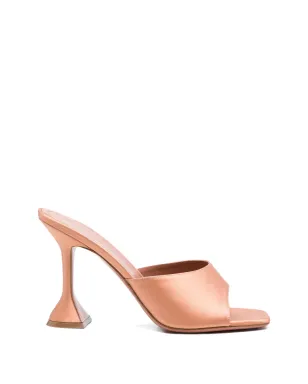 Amina Muaddi square toe slippers - Neutrals - サムネイル1