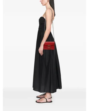 ビンテージ Gucci レザー ディオニュソス ウォレット・オン・チェーン クロスボディバッグ レッド - サムネイル2