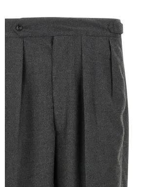 Cellar Door Rowan アジャスタブルストラップ トラウザー - Grey - サムネイル4
