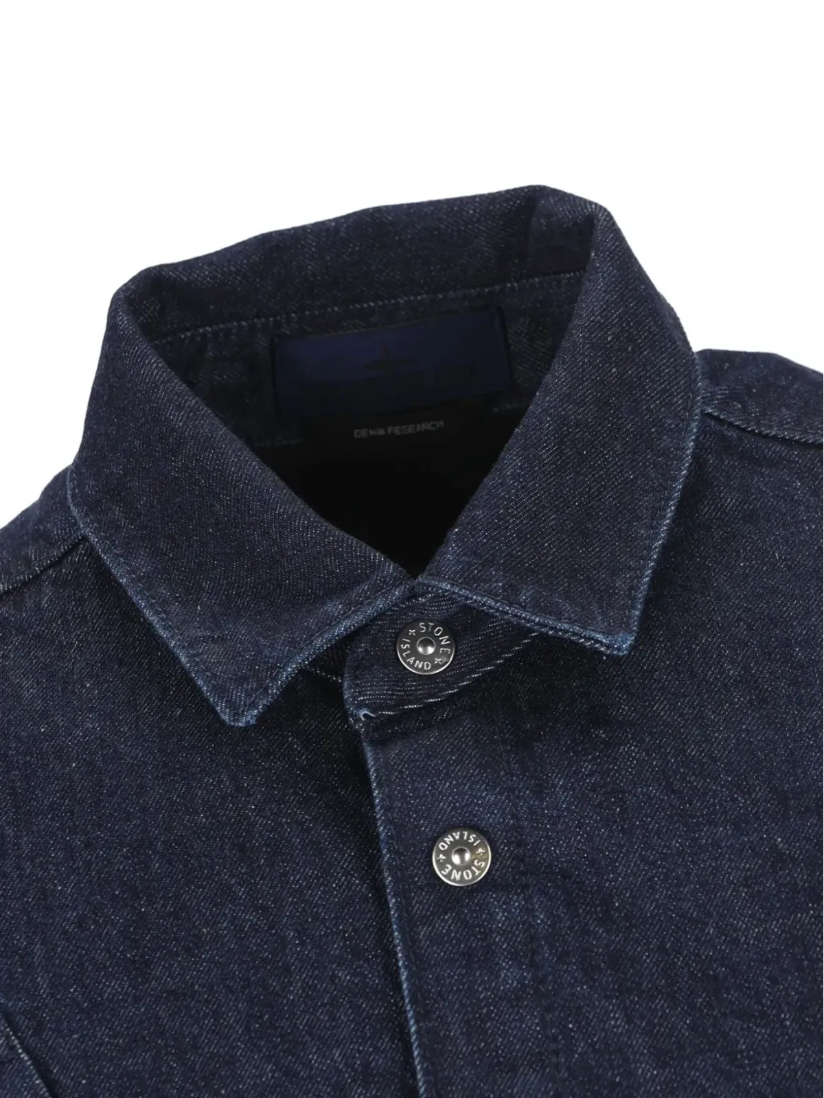 Stone Island コットンデニムシャツ - 画像3