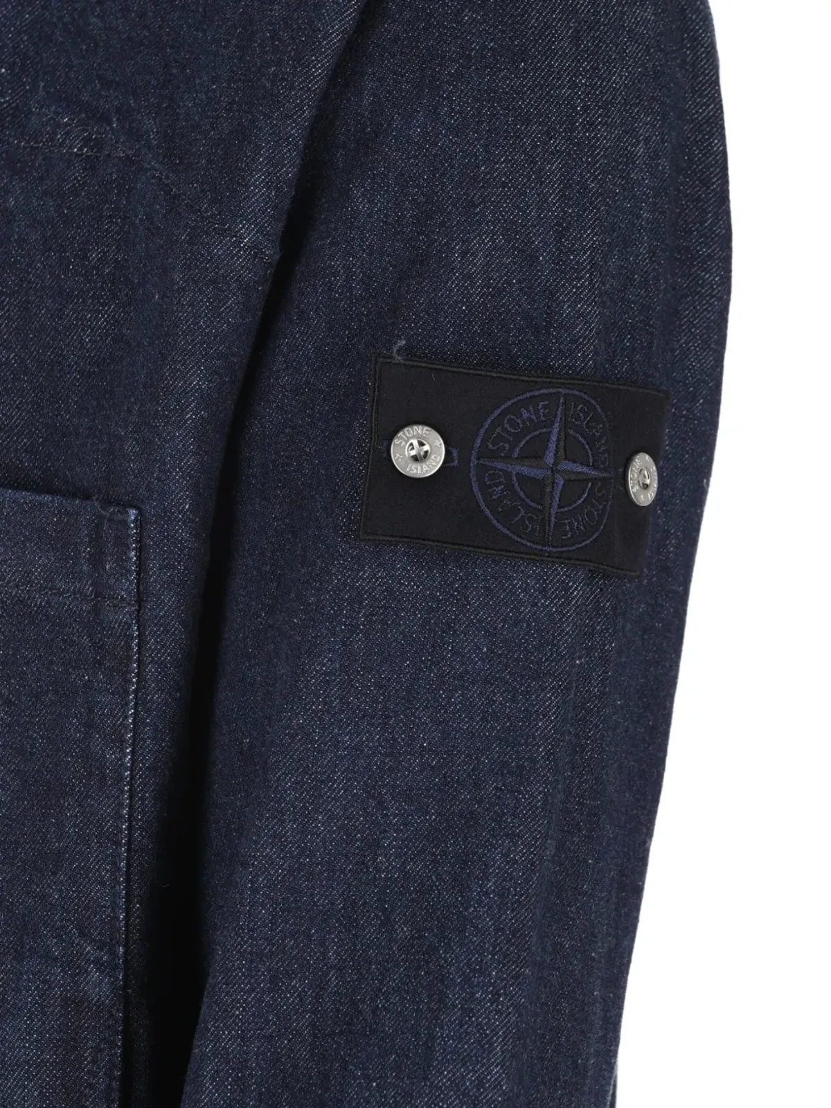 Stone Island コットンデニムシャツ - 画像4