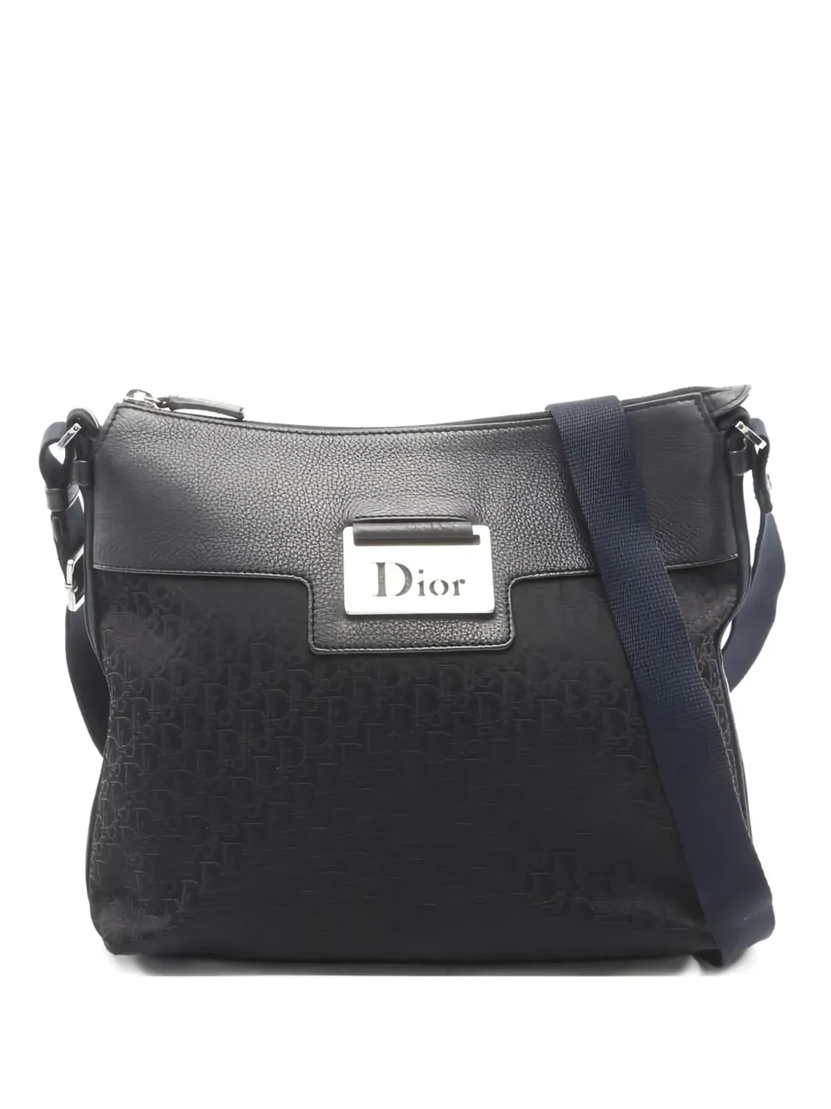 Christian Dior ビンテージ 2020年代 トロッター・モノグラム ショルダーバッグ - ブラック - 画像1