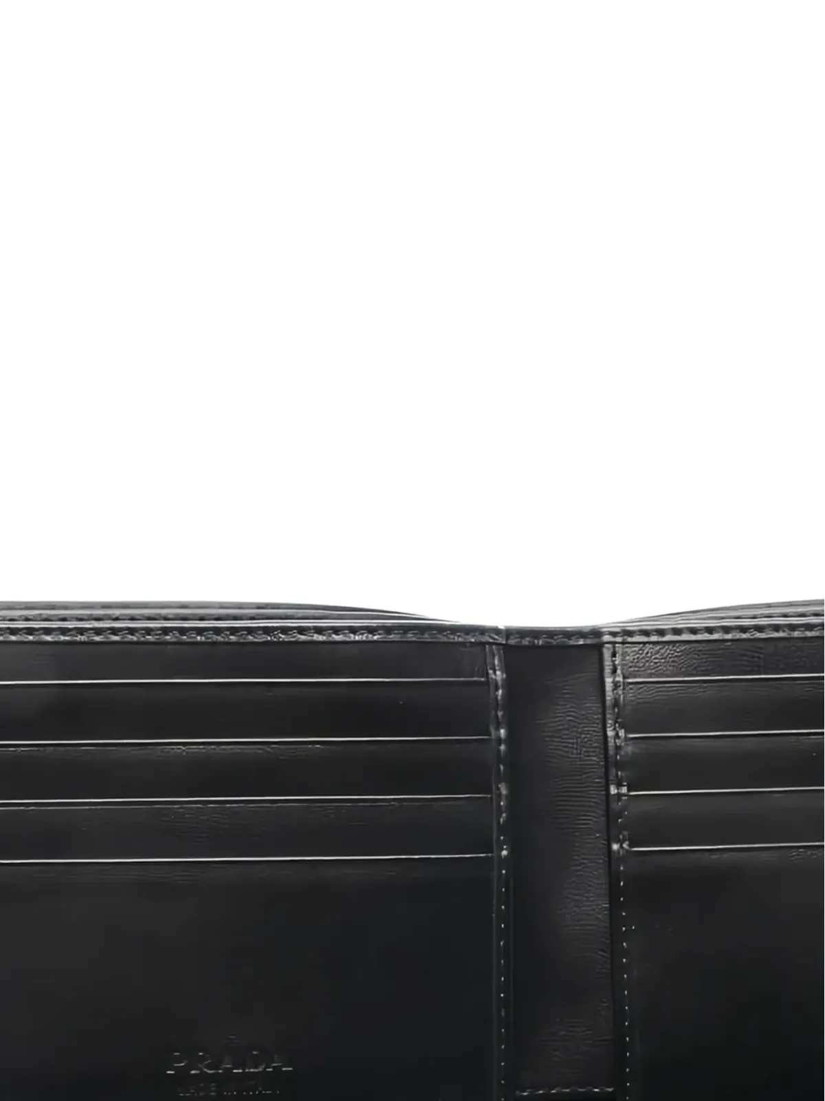 Prada Pre-Owned ビンテージ レザー 財布 ブラック - 画像3