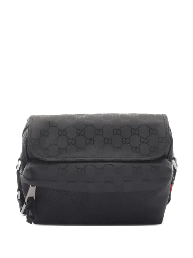 Gucci Pre-Owned Gucci ビンテージ 2020年代 GG クロスボディバッグ ブラックの商品画像