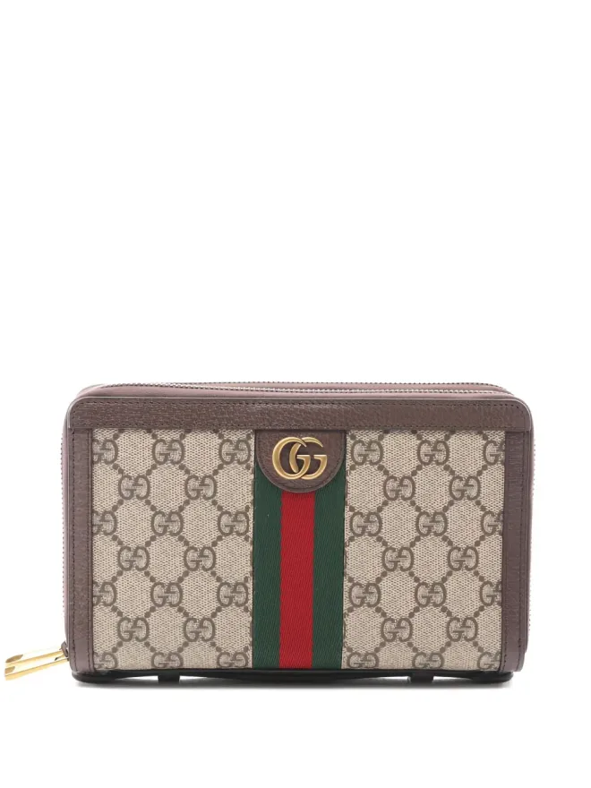 Gucci Pre-Owned Gucci ビンテージ オフィディア ジップウォレットの商品画像