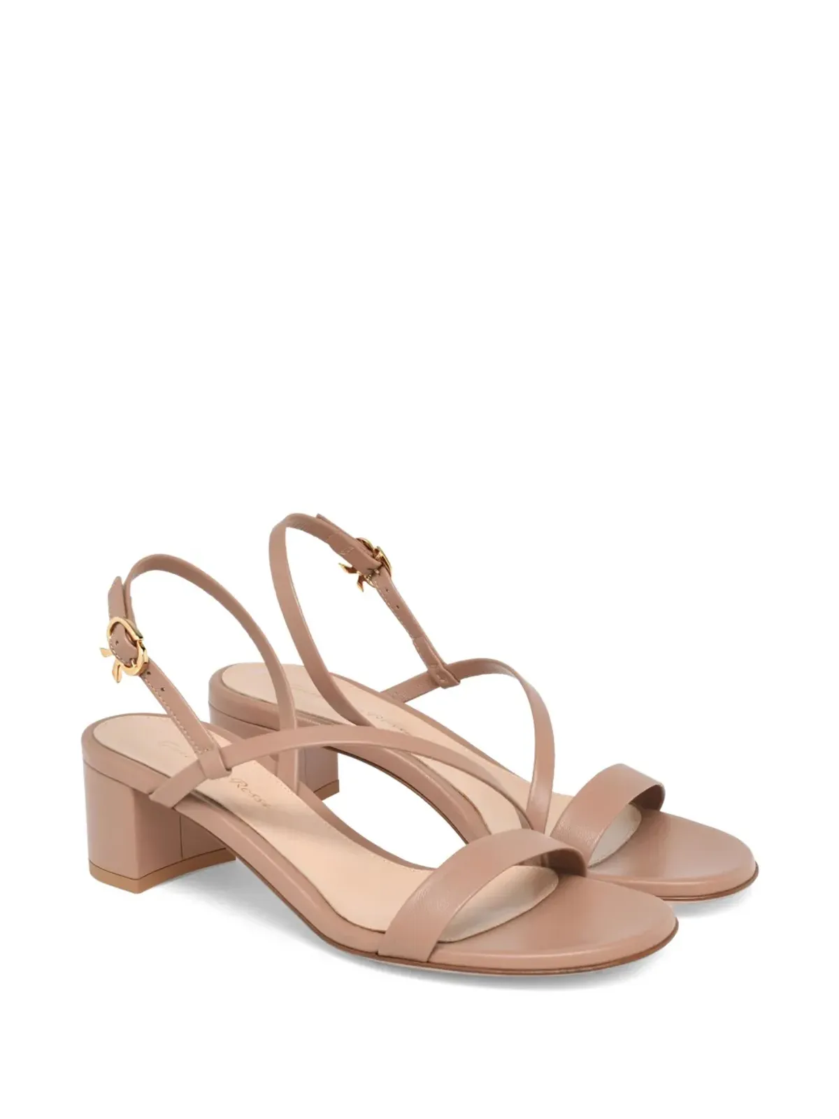 Gianvito Rossi ベッツィー ストラップ サンダル - ベージュ - 画像2