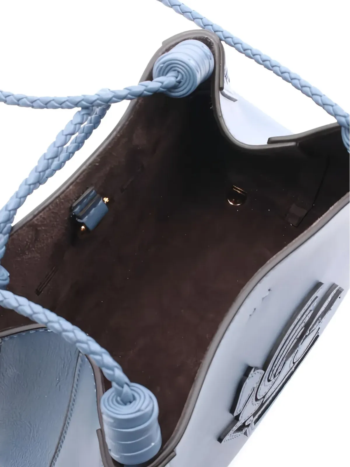 Etro Pre-Owned リブラ レザー トートバッグ - 画像3