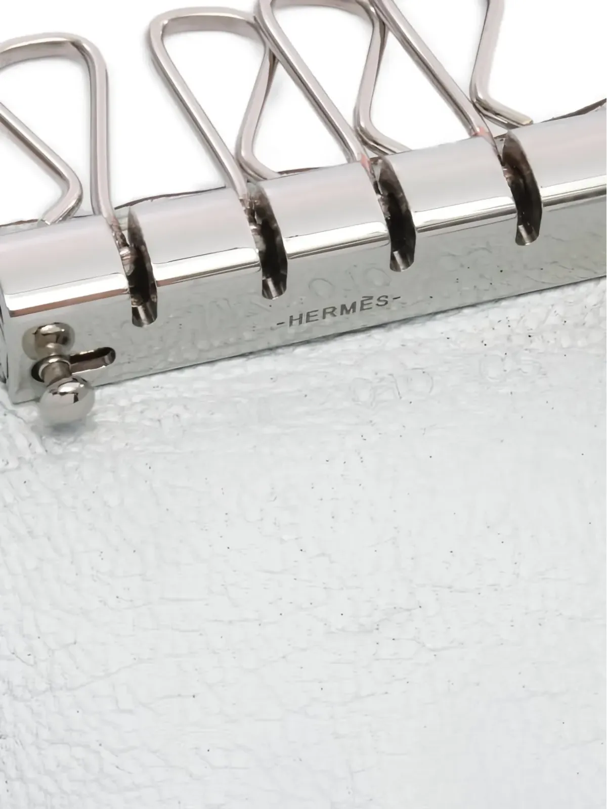 Hermès ビンテージ 2022 レザーキーリング - 画像5
