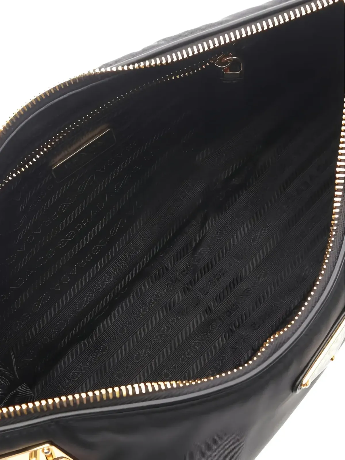 Prada ビンテージ トライアングルロゴ ショルダーバッグ - 画像3