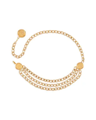 CHANEL Pre-Owned 1980年代のチェーンベルト - サムネイル1