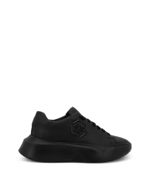 Philipp Plein x New Basic Hexagon レザー スニーカー - サムネイル1