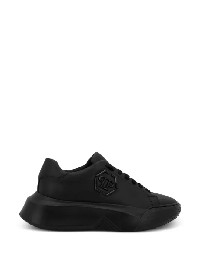 Philipp Plein Philipp Plein x New Basic Hexagon レザー スニーカーの商品画像