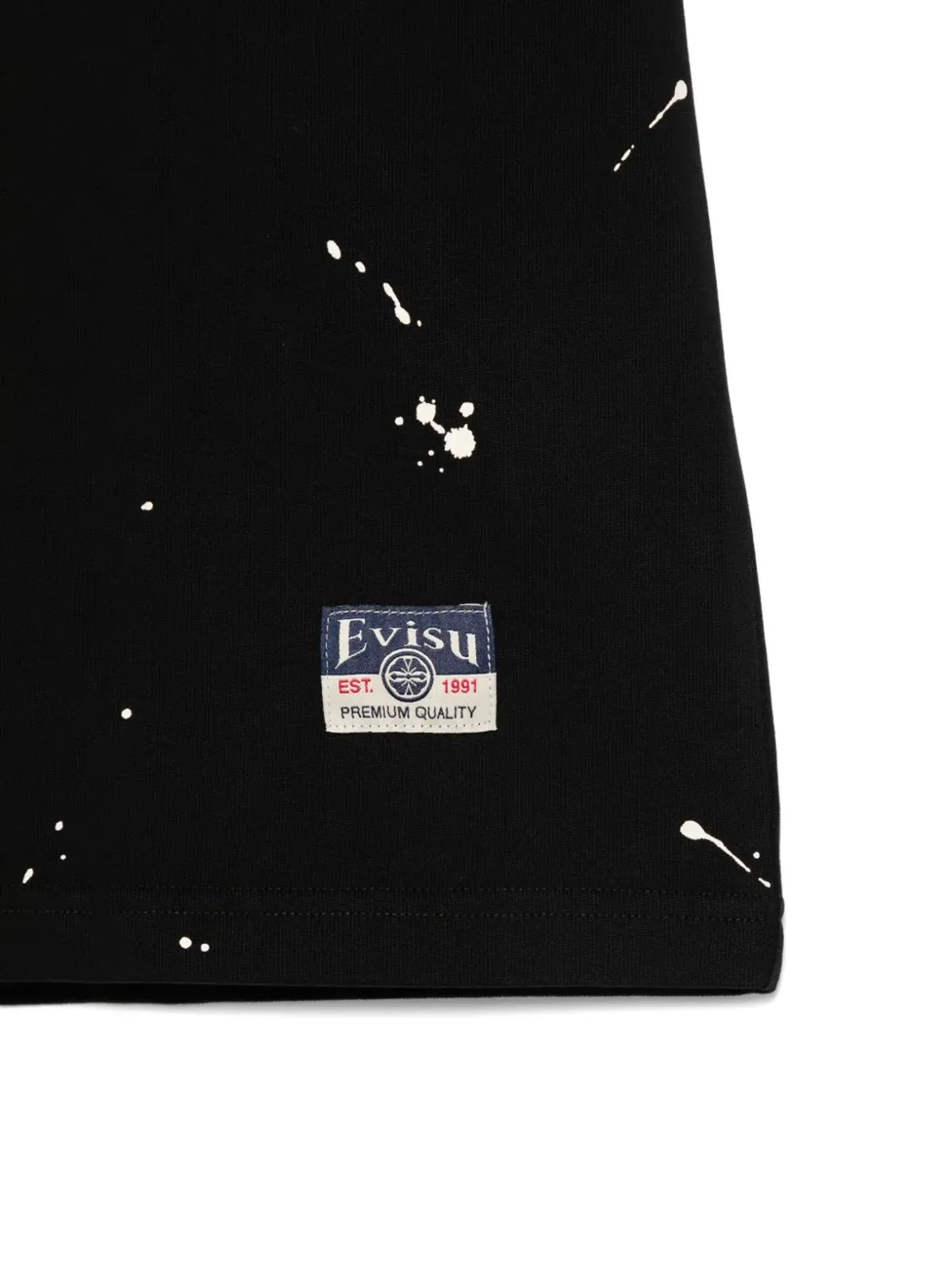 EVISU プリントTシャツ ブラック - 画像3