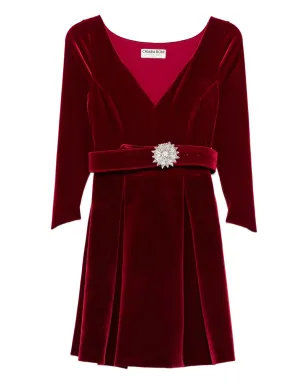 CHIARA BONI La Petite Robe 装飾ベルト付きドレス - サムネイル1