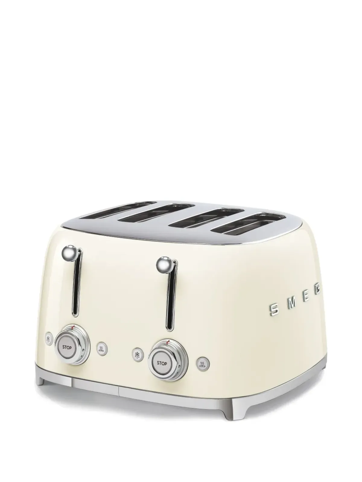Smeg ロゴ文字 Plissé 4枚切りトースター - 画像2