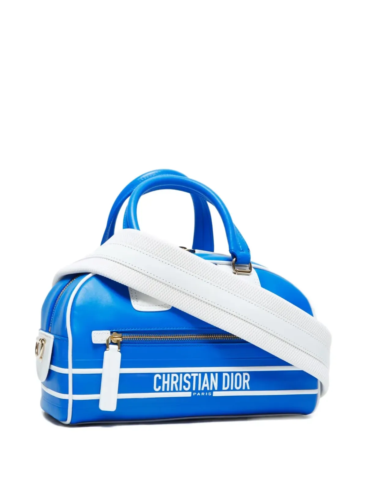 Christian Dior ビンテージ 2022年 小型 Vibe 2ウェイ トートバッグ - ブルー - 画像3