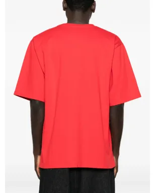 LỰU ĐẠN skull-print T-shirt - Red - サムネイル4