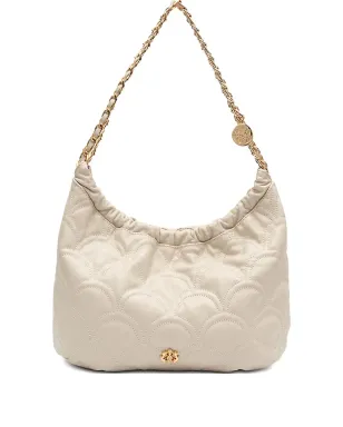 Isla Sirena Cocoon scalloped chain shoulder bag - Neutrals - サムネイル1