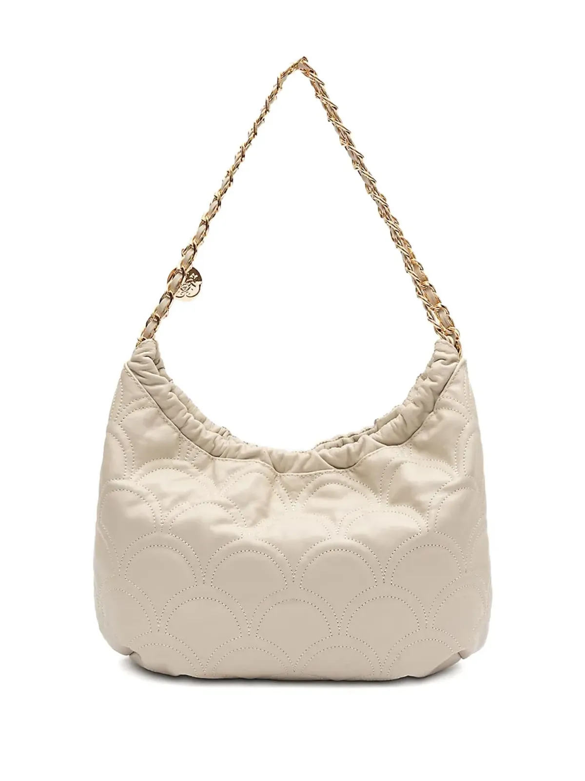 Isla Sirena Cocoon scalloped chain shoulder bag - Neutrals - 画像2