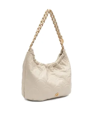 Isla Sirena Cocoon scalloped chain shoulder bag - Neutrals - サムネイル3