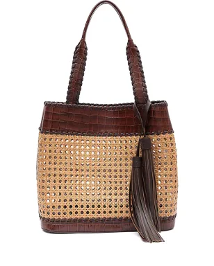 Isla セクスタヴァダ ウェーブン タッセル ショルダーバッグ - サムネイル1
