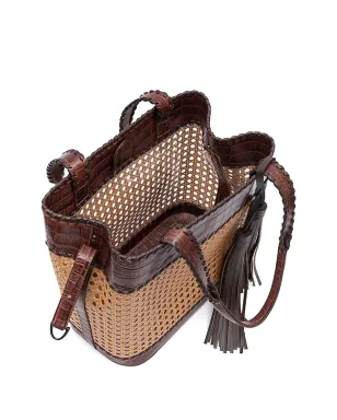 Isla セクスタヴァダ ウェーブン タッセル ショルダーバッグ - サムネイル5