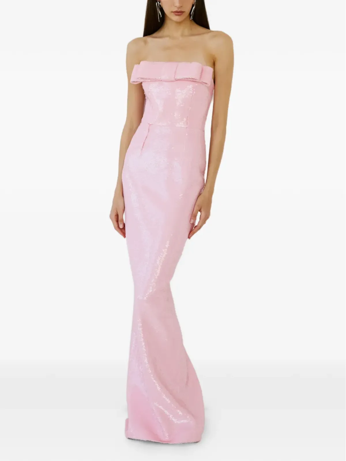 The New Arrivals Ilkyaz Ozel Sisu sequin-embellishment maxi dress - 画像2