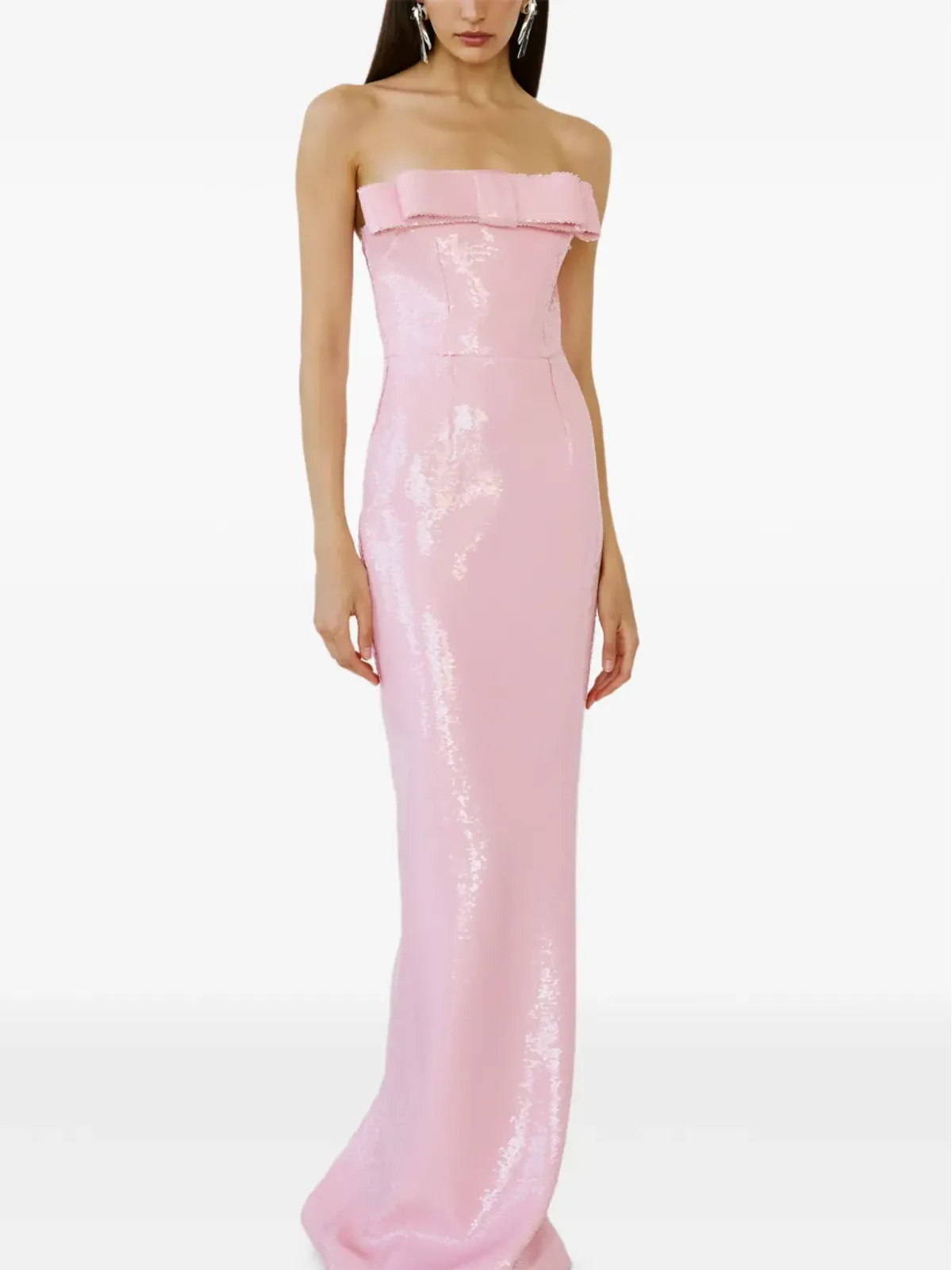 The New Arrivals Ilkyaz Ozel Sisu sequin-embellishment maxi dress - 画像3