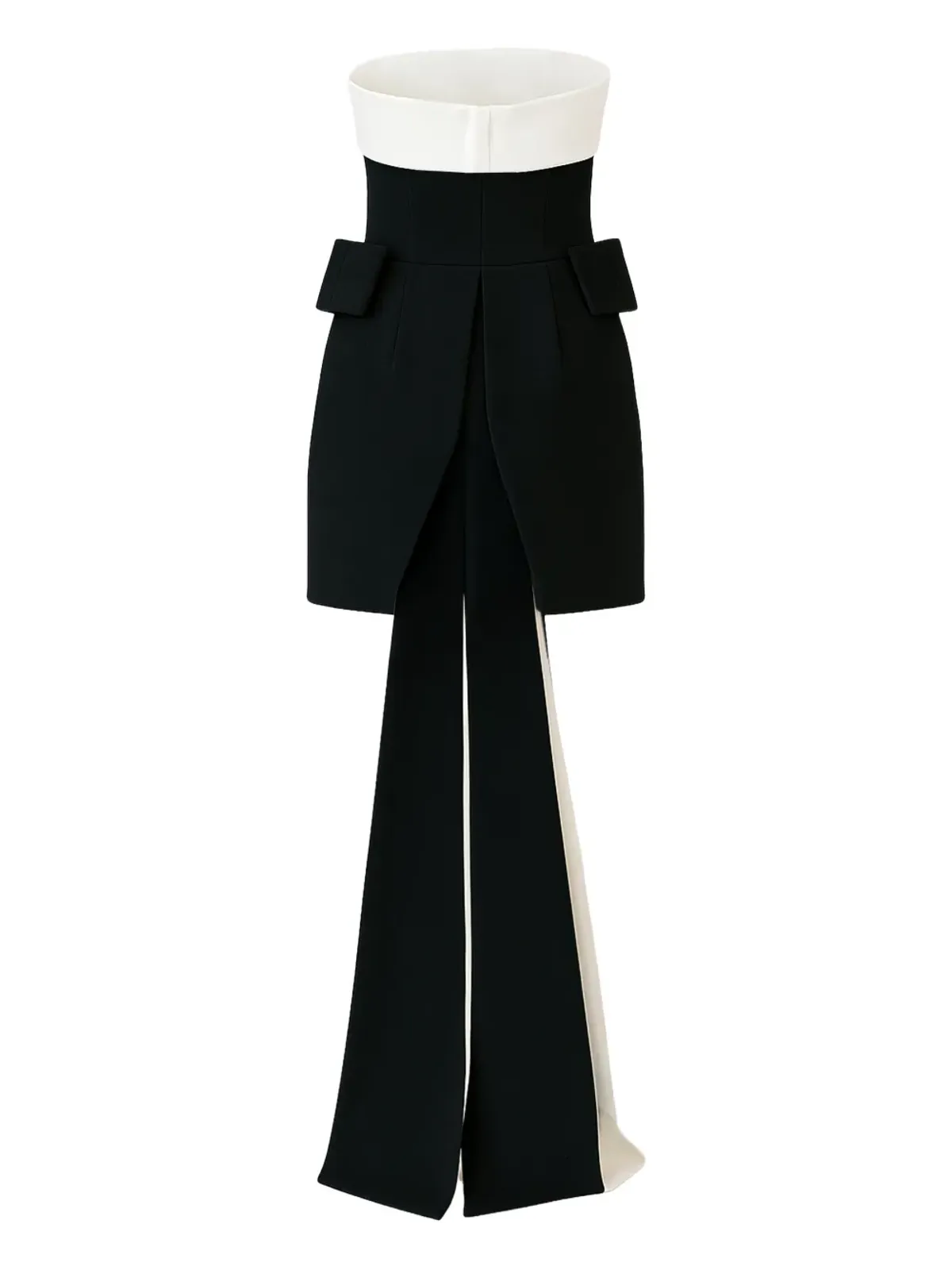 The New Arrivals Ilkyaz Ozel リボンディテール付きミニドレス - 画像5