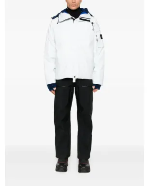 Stone Island ロゴパッチ コート ブルー - サムネイル2