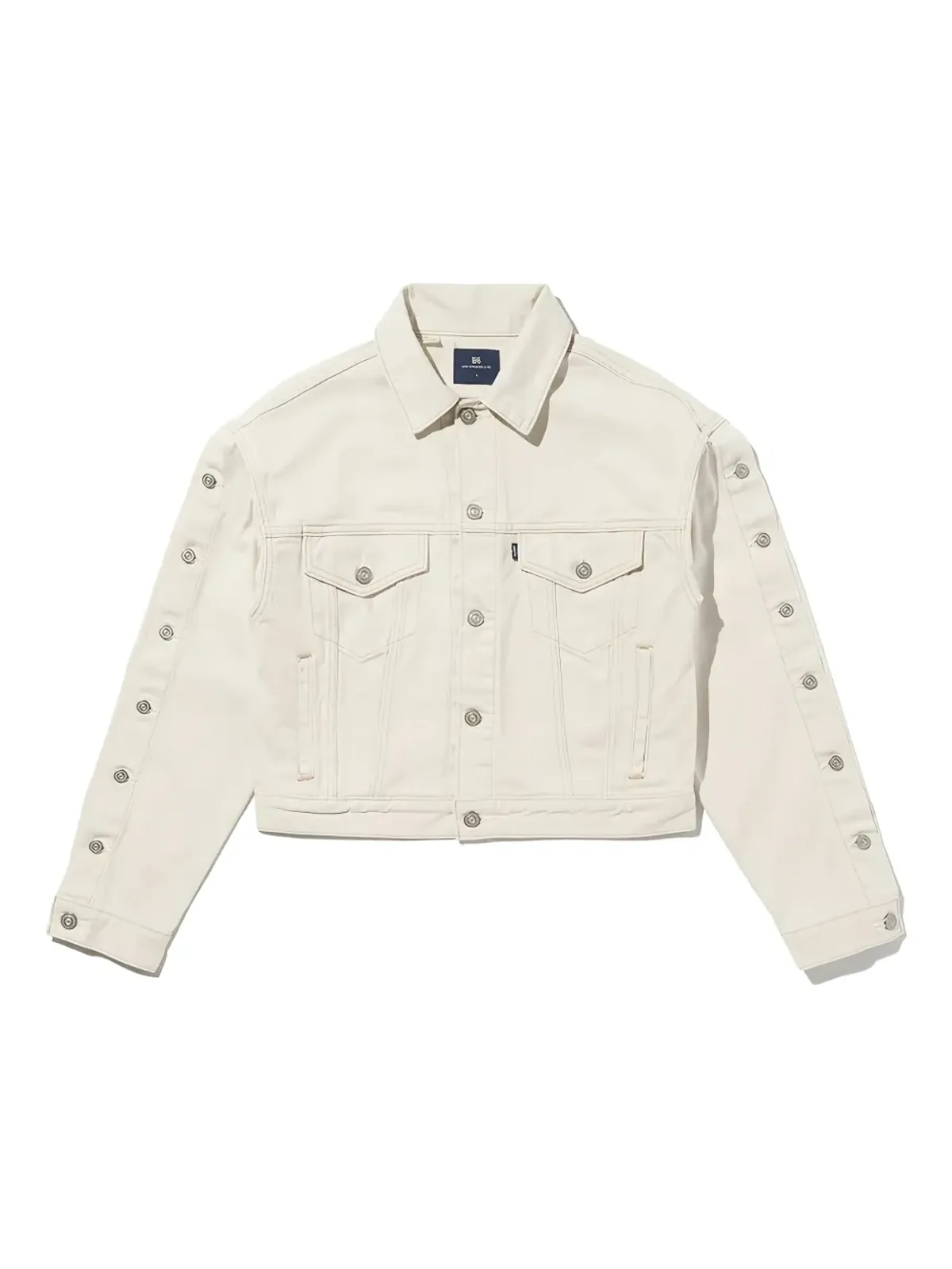 Levi's ブルー・タブ シャンクボタン留め ジャケット - ホワイト - 画像1