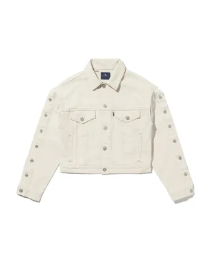 Levi's ブルー・タブ シャンクボタン留め ジャケット - ホワイト - サムネイル1