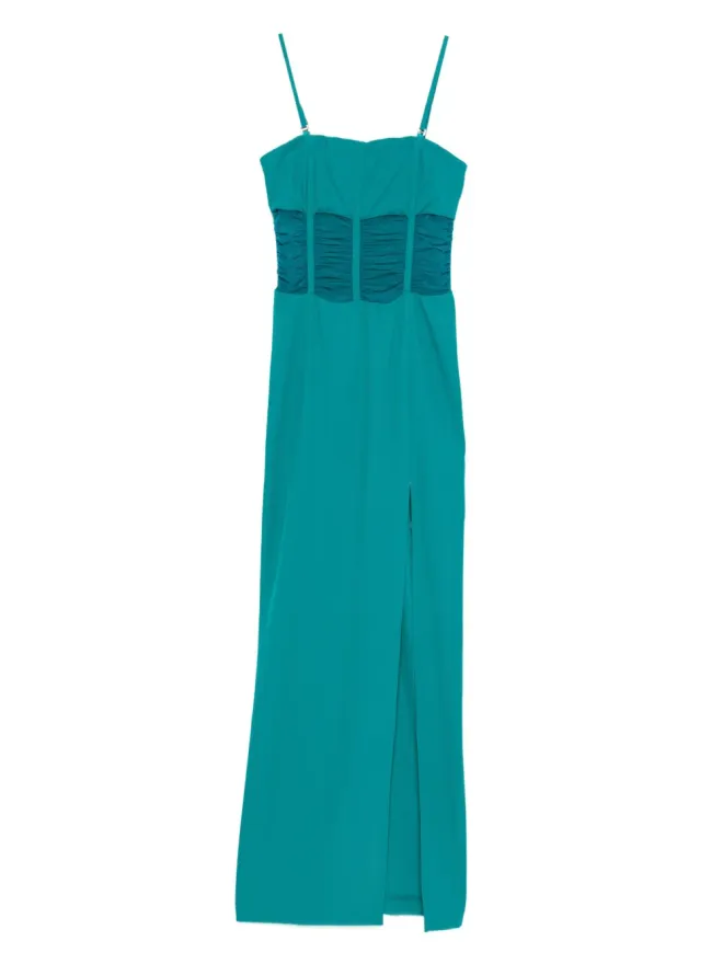 Patrizia Pepe Patrizia Pepe シャーリング入りサイドスリットドレスの商品画像