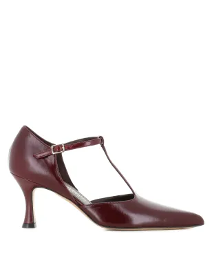 Antonio Barbato Maestri Veneziani 70mm Tストラップバックルパンプス - サムネイル1