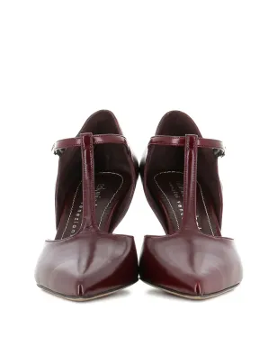 Antonio Barbato Maestri Veneziani 70mm Tストラップバックルパンプス - サムネイル4