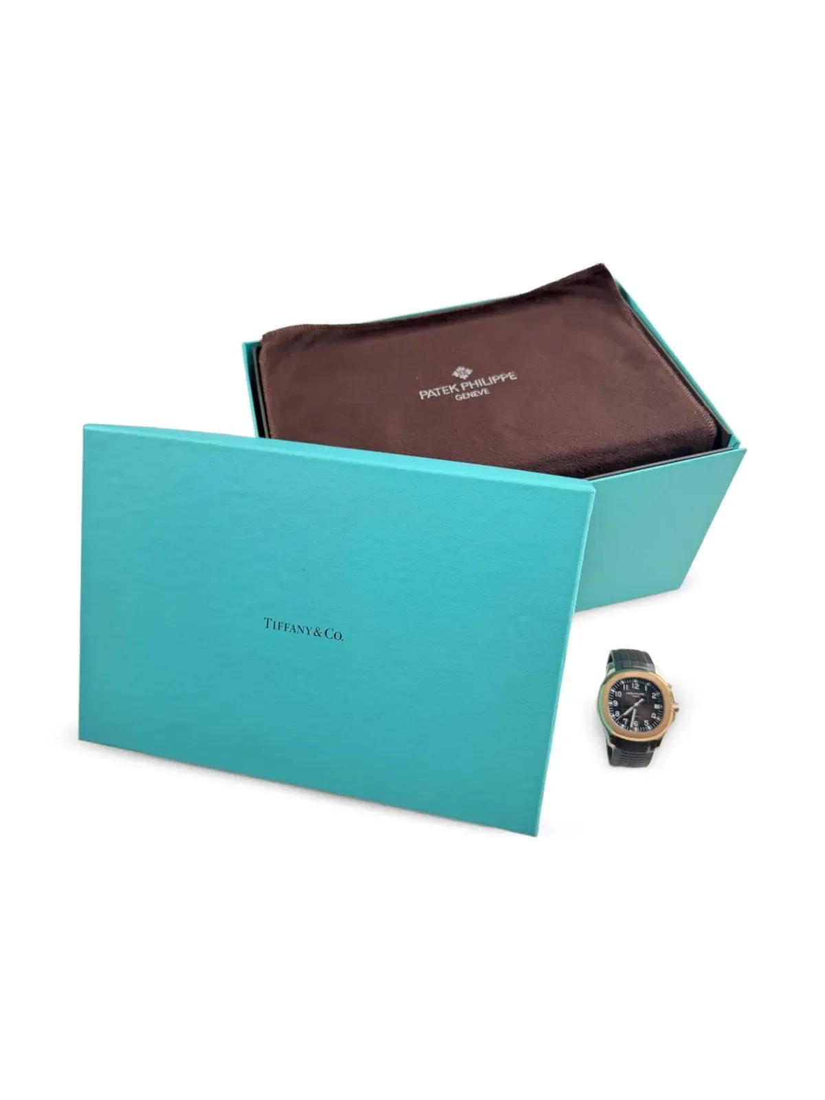 Patek Philippe Pre-Owned × Tiffany & Co. 2020 アクアノート 40mm - ブラウン - 画像5
