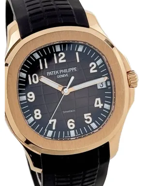 Patek Philippe Pre-Owned × Tiffany & Co. 2020 アクアノート 40mm - ブラウン - サムネイル3