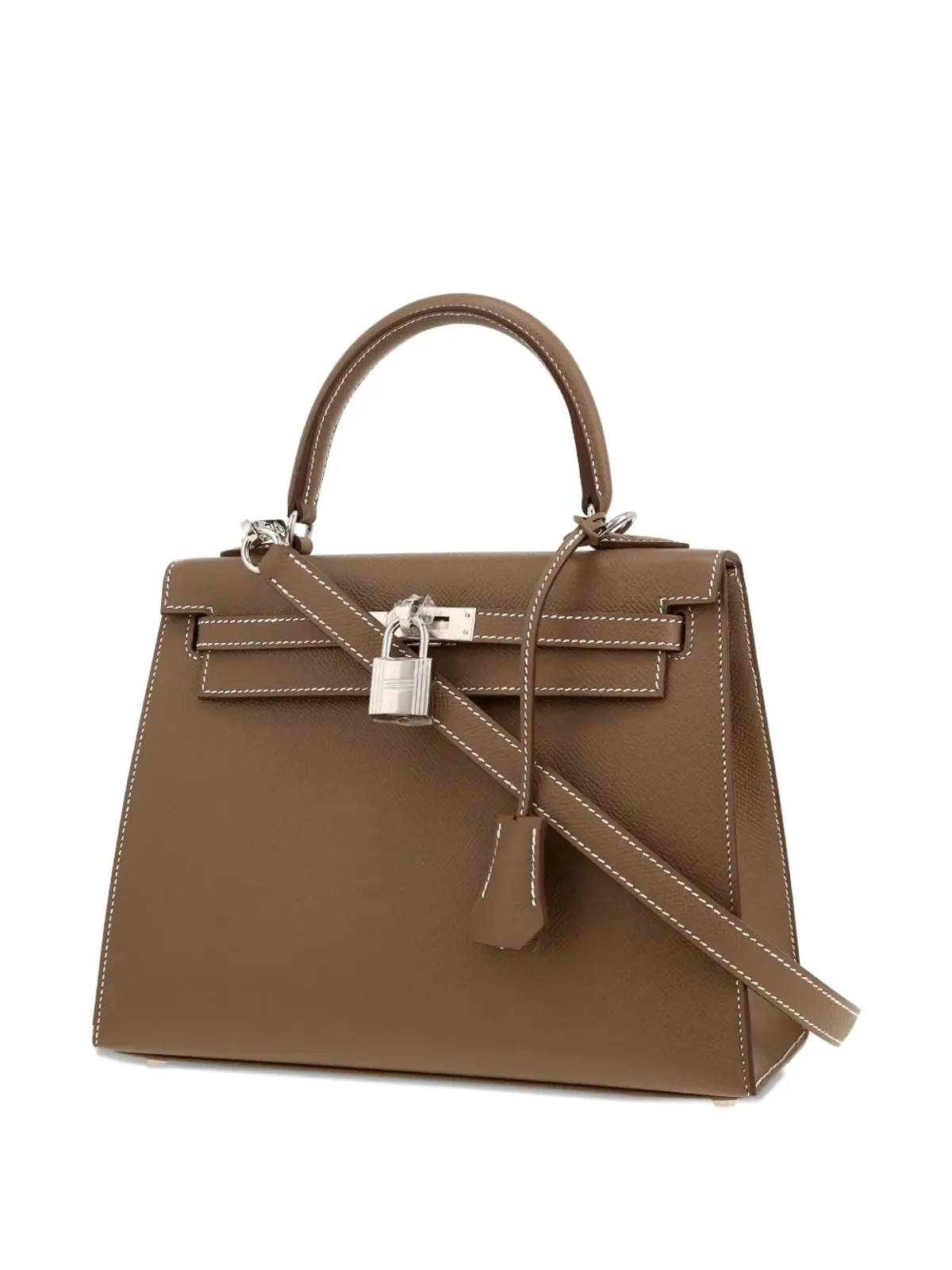 Hermès ビンテージ ケリー レザー トートバッグ - 画像5