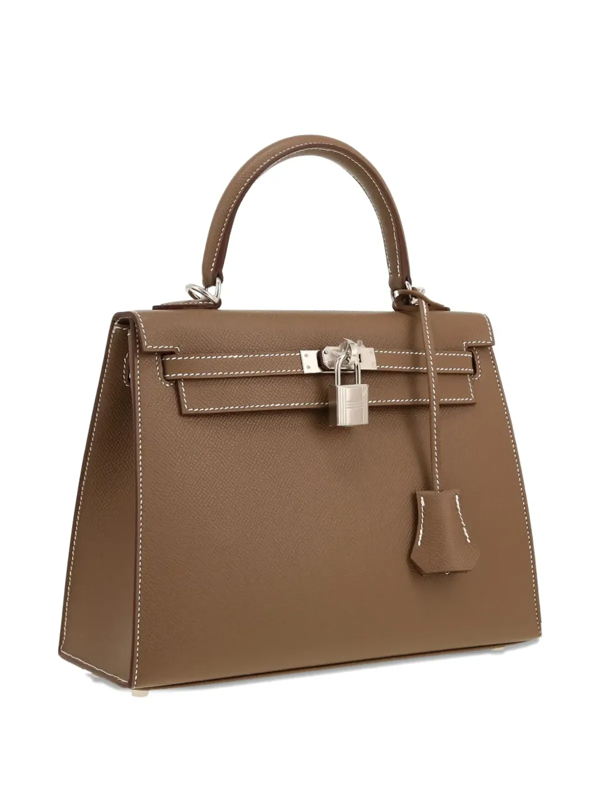 Hermès ビンテージ ケリー レザー トートバッグ - 画像3