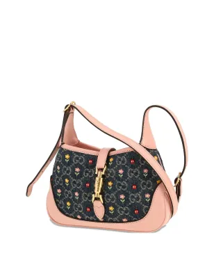 Gucci ビンテージ ジャッキー・モノグラム柄ミニバッグ ピンク - サムネイル5