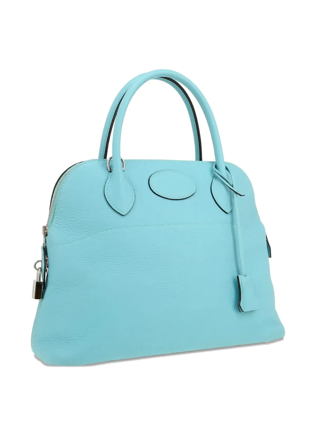 Hermès ビンテージ 2015 Bolide 31 レザー トートバッグ - ブルー - 画像4