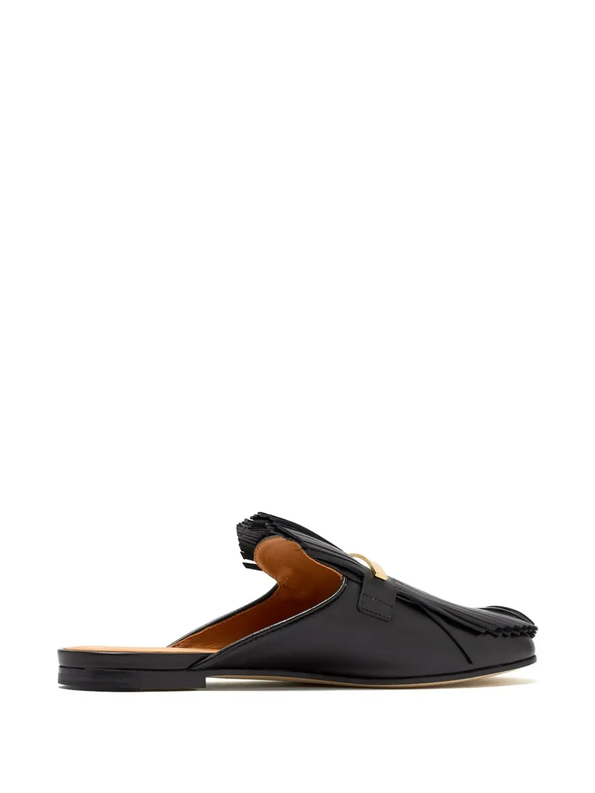 Tod's フリンジディテール ミュール - ブラック - 画像2