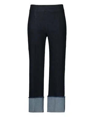 Avenue Montaigne Bonnie cuffed-hem jeans - サムネイル1