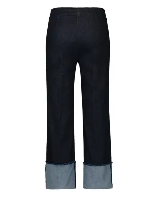 Avenue Montaigne Bonnie cuffed-hem jeans - サムネイル5
