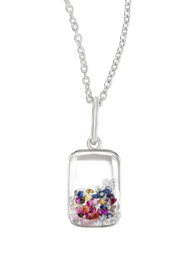 Moritz Glik Moritz Glik ネックレス - Ten Fourteen Petite Confetti multi-stoneの商品画像