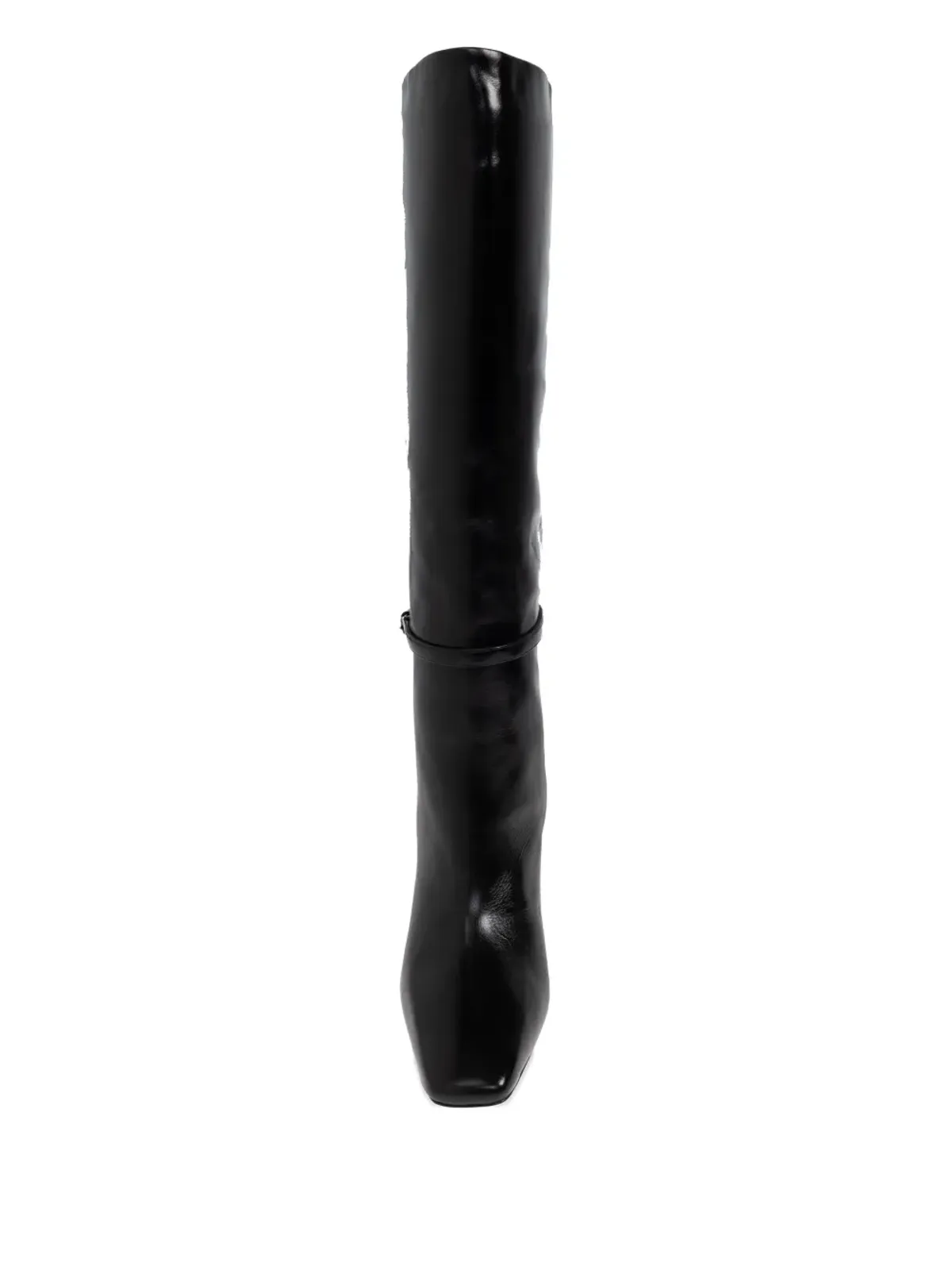Nodaleto 90mmバックルストラップ ニーハイブーツ - 画像4
