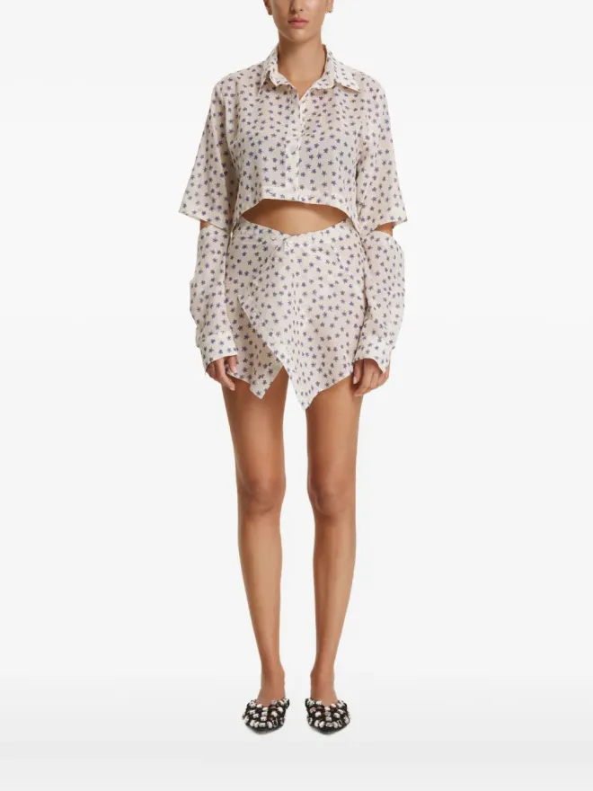 PNK PNK カットアウト花柄トップの商品画像