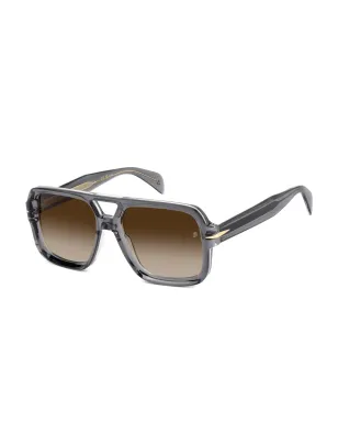 Eyewear by David Beckham スカルプテッドフレーム サングラス - サムネイル2