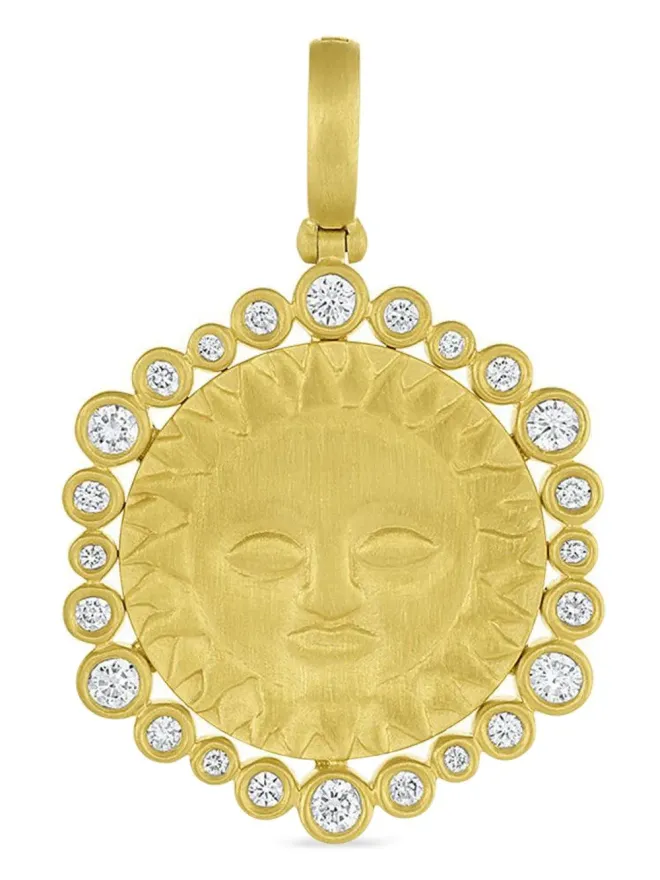 Leigh Maxwell Leigh Maxwell 18Kイエローゴールド サンハロー ダイヤモンド ペンダントの商品画像